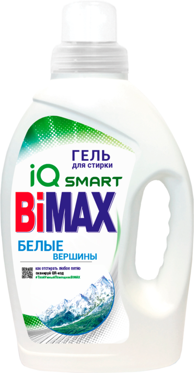 Гель для стирки «Bimax» Белые вершины, 2,6 кг