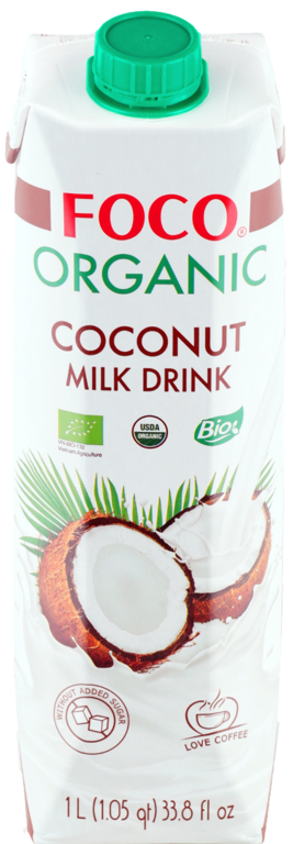 Кокосовый молочный напиток «FOCO» Organic, 1 л