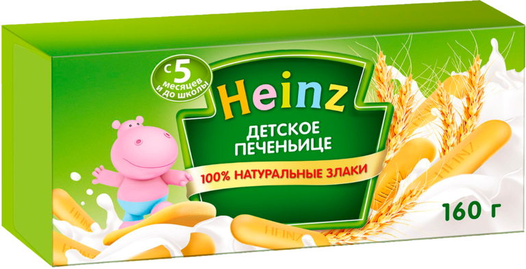 Печенье детское «Heinz», 160 г