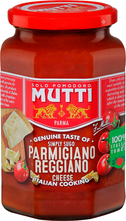Соус томатный «Mutti» с сыром Пармиджано Реджано, 400 г