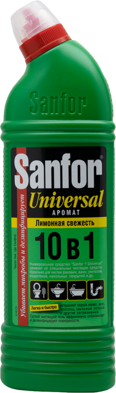 Средство «Sanfor» универсальное, Лимонная свежесть, 750 г