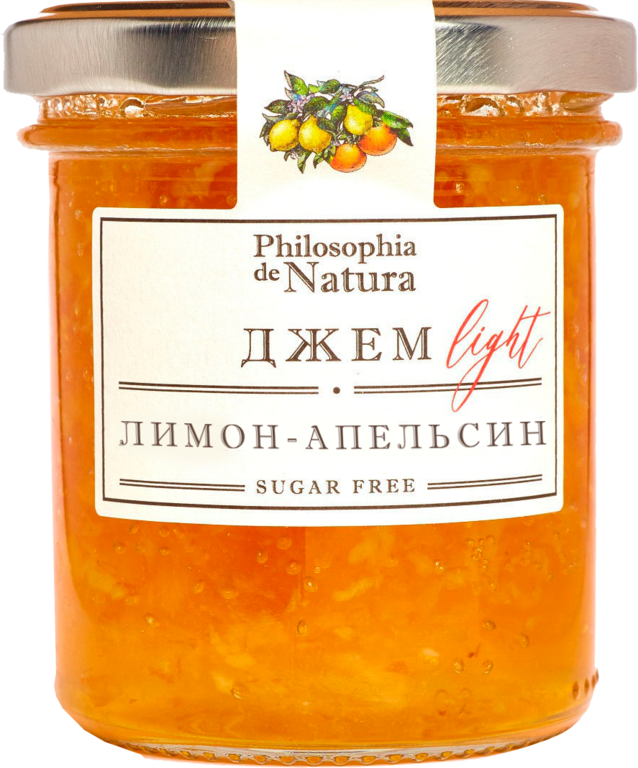 Джем «Philosophia de Natura» Лимон-апельсин, 180 г