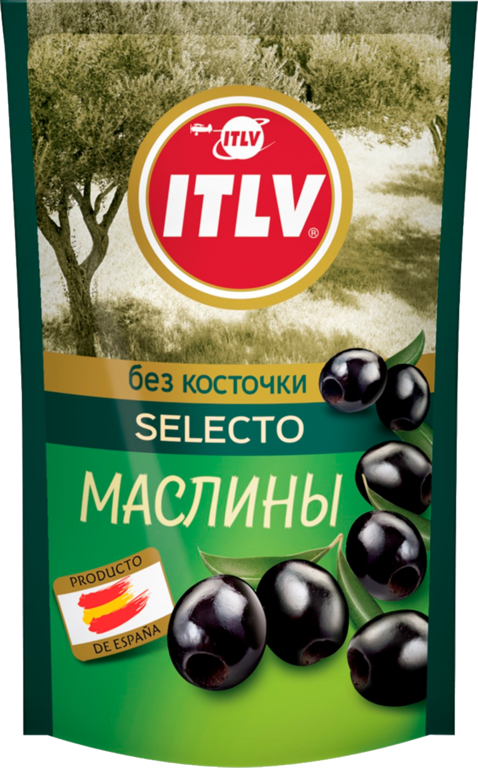 Маслины «ITLV» Selecto, без косточки, 170 г