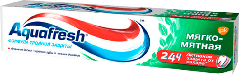 Зубная паста «Aquafresh» мягко-мятная, 100 мл