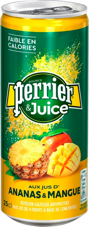 Напиток газированный «Perrier» ананас-манго, 250 мл