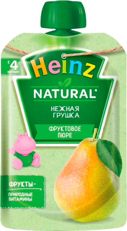 Фруктовое пюре «Heinz» Нежная груша, 90 г