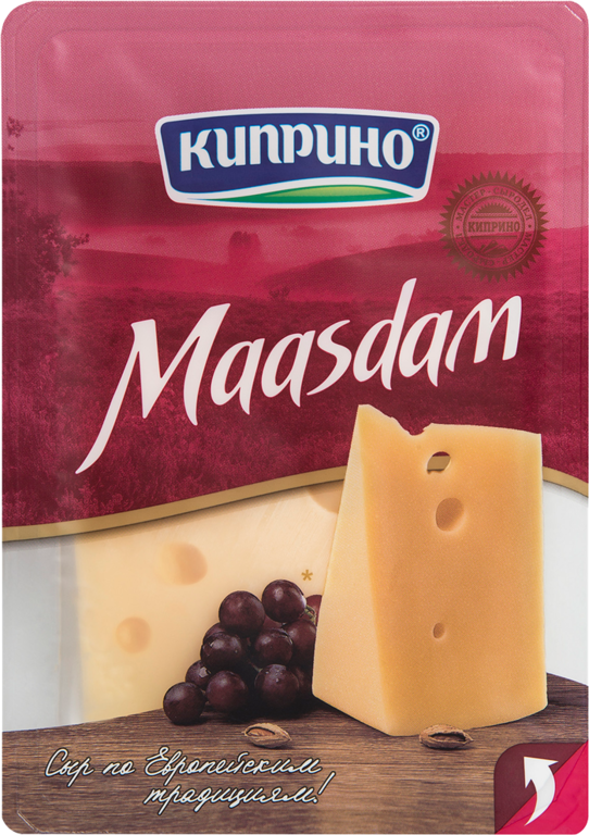 Сыр «Киприно» Маасдам, 125 г