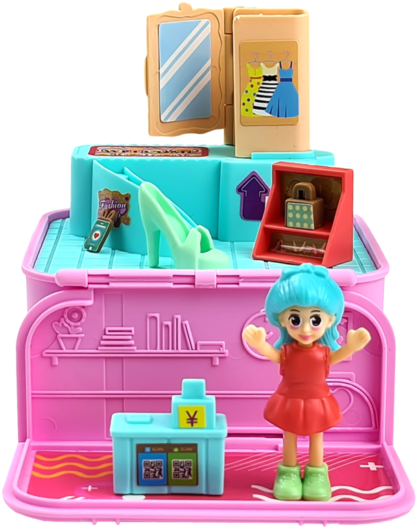 Кукольный домик - сюрприз Little Corner с куколкой (видео)