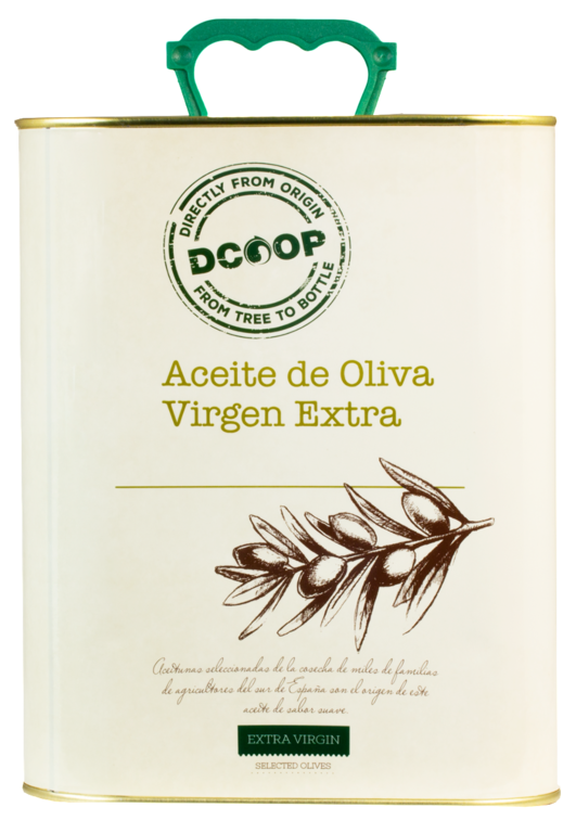 Масло оливковое «DCOOP» Extra virgin, 3 л