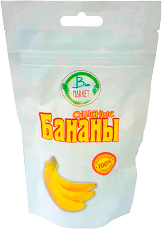 Бананы сушеные «Bio MARKET», 100 г