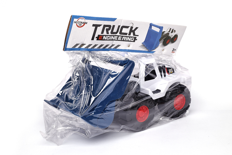 Экскаватор-погрузчик с инерцией, высота 18,3см