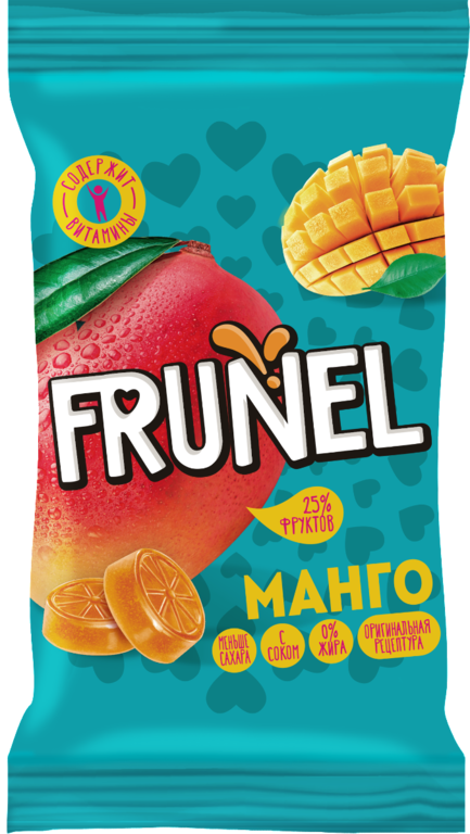 Мармелад «Frunel» со вкусом манго, 40 г