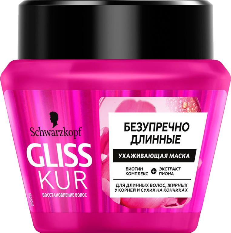Маска для волос «Gliss Kur» Hair Repair, Безупречно длинные, 300 мл