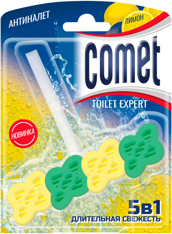 Туалетный блок «Comet» Лимон, 48 г
