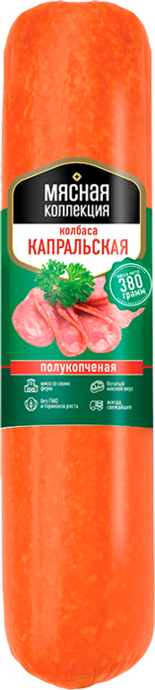 Колбаса «Мясная коллекция» Капральская, 380 г