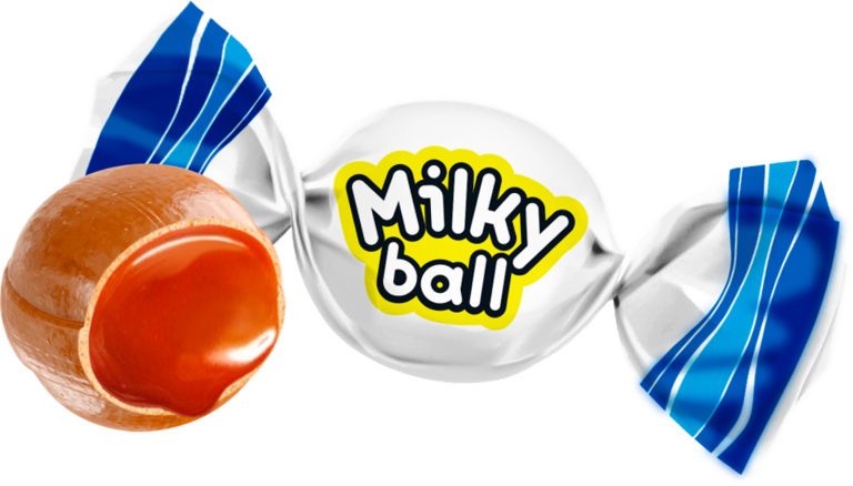 Карамель молочная «Milky ball», 90 г