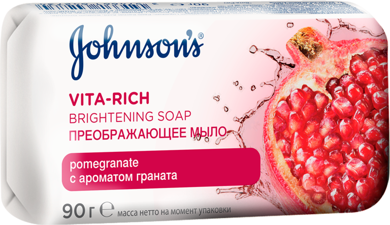 Мыло «Johnson's» Преображающее с ароматом граната, 90 г