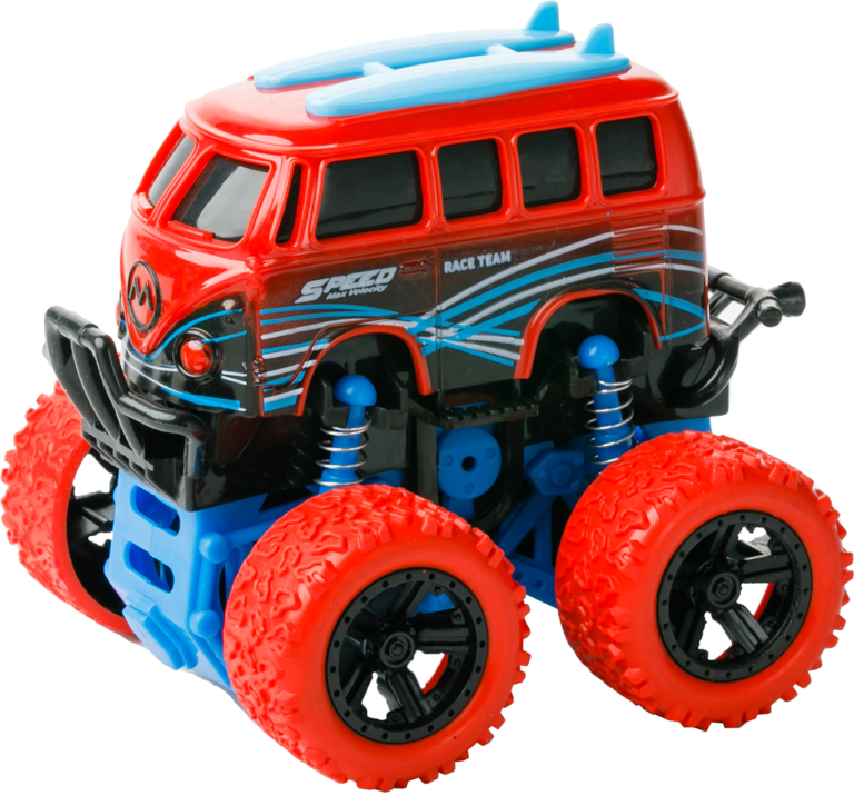 Инерционный автобус «Wild Power» со спецэффектом поворота на 360 градусов