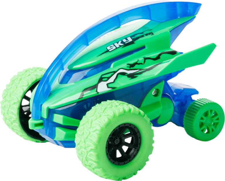 Инерционный автомобиль «Wild Power» со спецэффектом поворота на 360 градусов (видео)