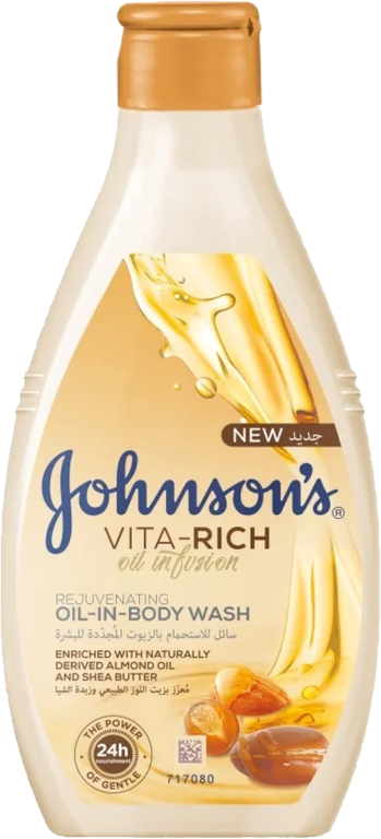 Гель для душа «Johnson's Vita-Rich» Oil Infusion, 250 мл