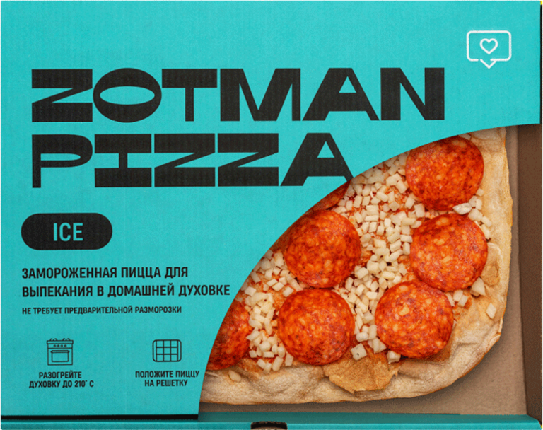 Пицца «Zotman pizza» Пепперони, 400 г