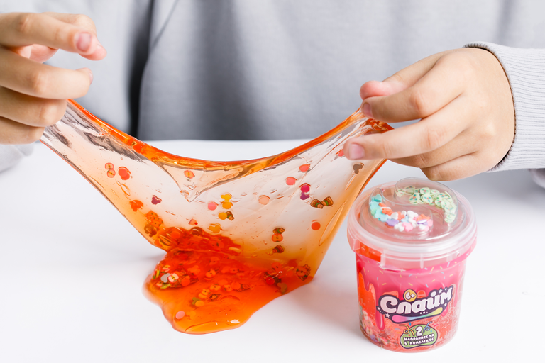 Slime-антистресс с двумя наполнителями, 120 мл