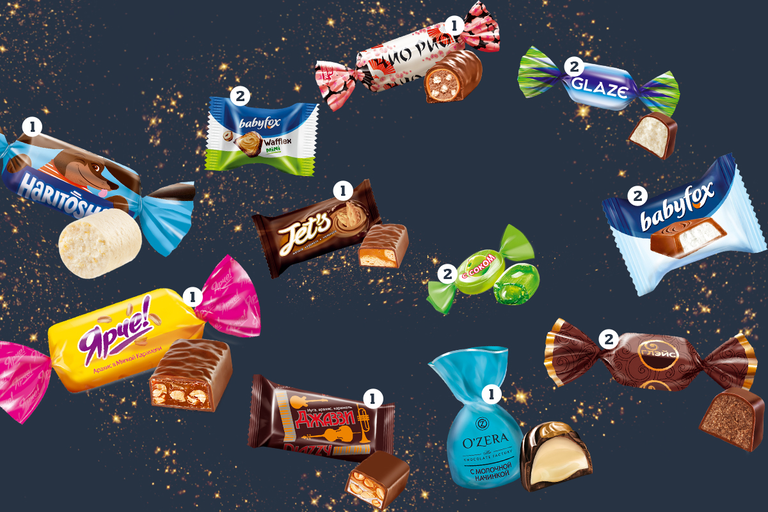 Новогодний набор «Яшкино» «Домик», 170 г