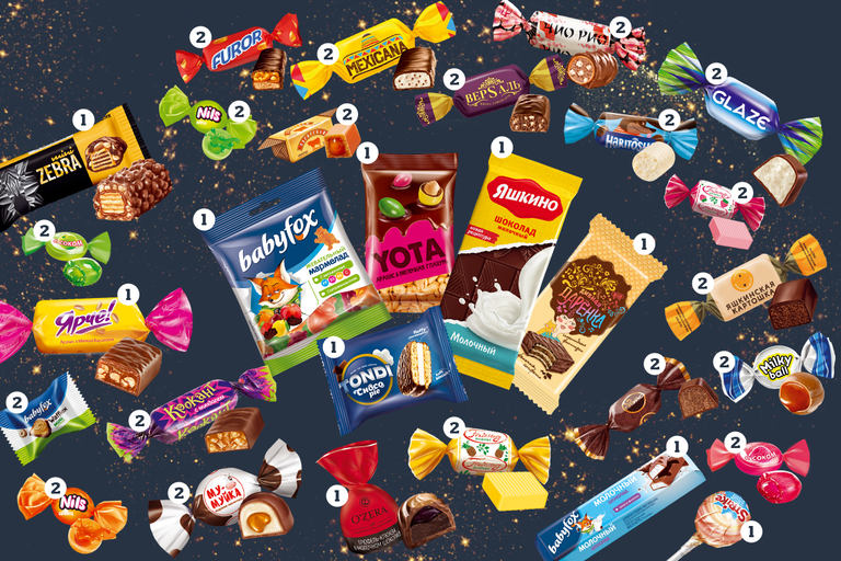 Новогодний набор «Яшкино» «Мешочек с конфетами», 710 г Новогодний набор «Яшкино» «Мешочек с конфетами», 710 г