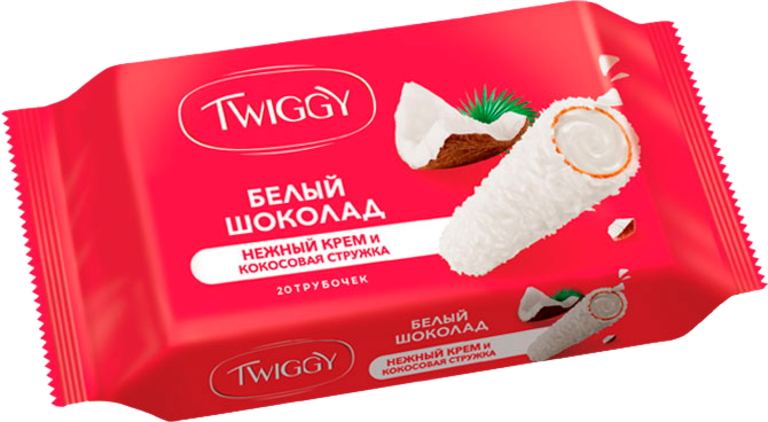 Конфеты «Twiggy» с кокосом, 185 г