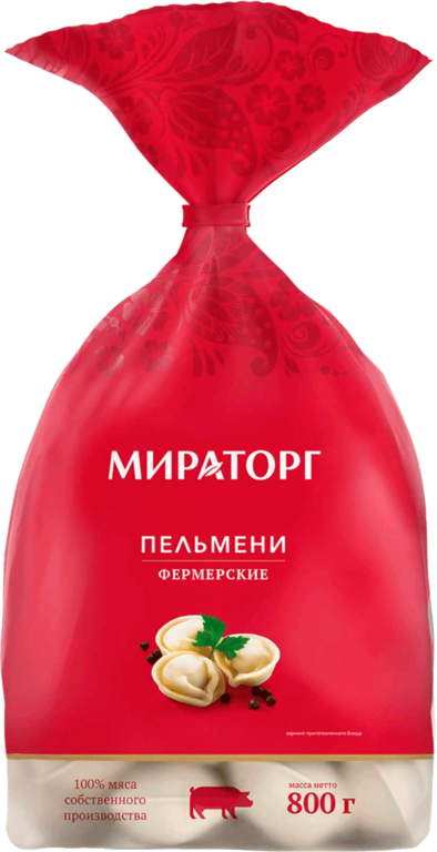 Пельмени «Мираторг» Фермерские, 800 г