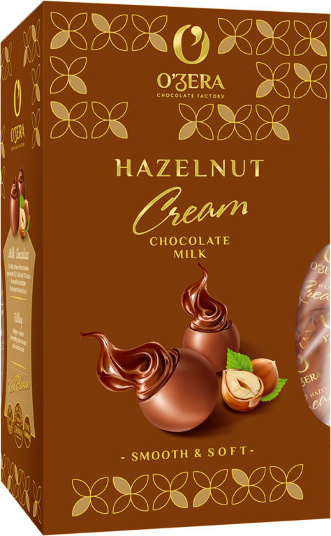 Шоколадные конфеты «O'Zera» Hazelnut Cream, 200 г