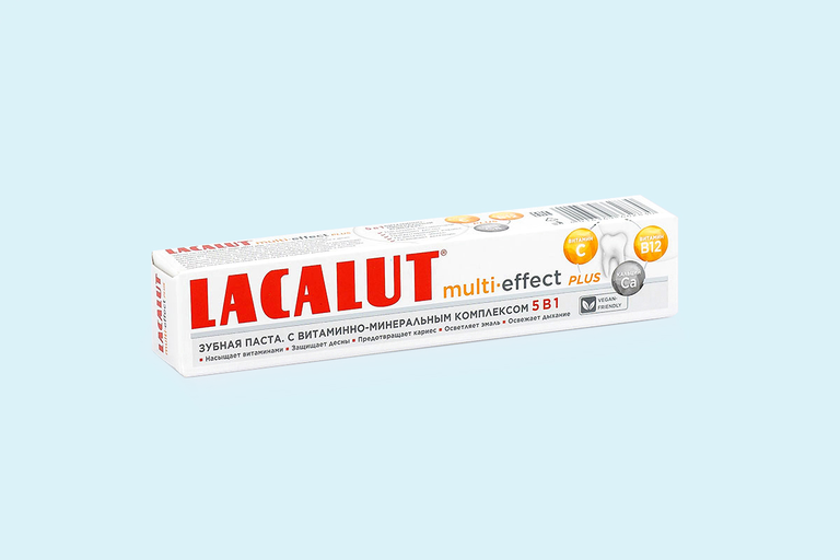Зубная паста «Lacalut» multi-effect plus, 50 мл