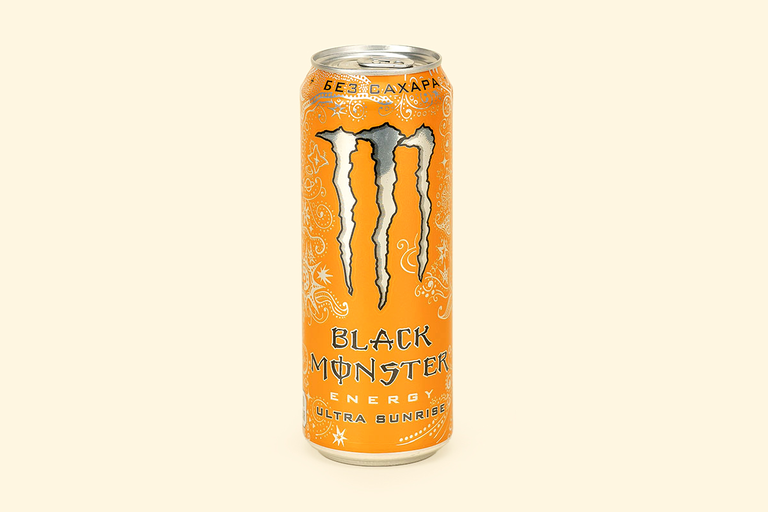 Энергетический напиток «Black Monster» ultra sunrise, 449 мл