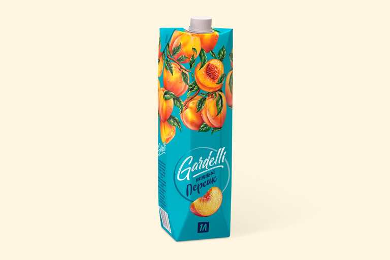 Нектар «Gardelli» Нежный персик, 1 л