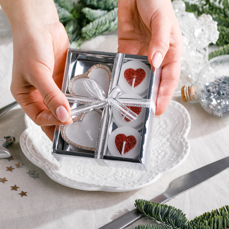 Набор праздничных свечей, 5 шт.