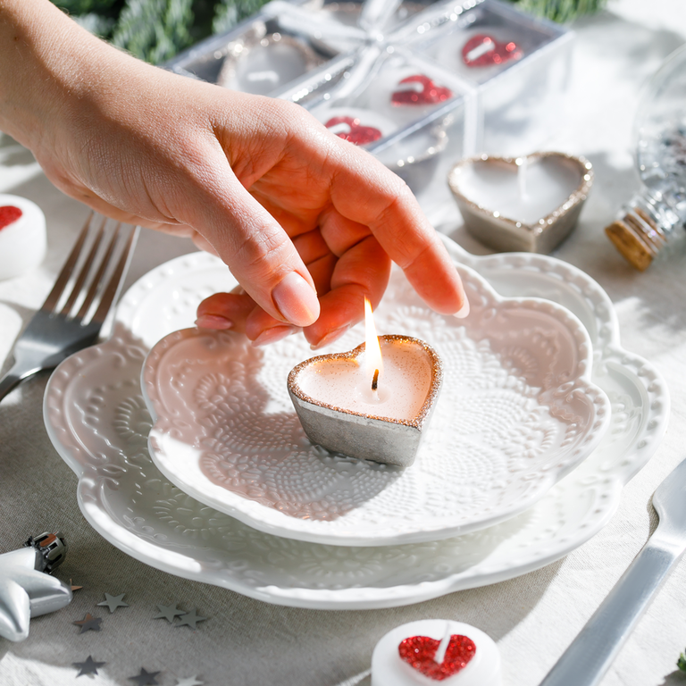 Набор праздничных свечей, 5 шт.