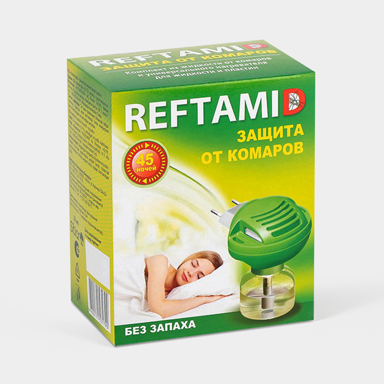 Жидкостной комплект «Reftamid» 45 ночей, 30 мл