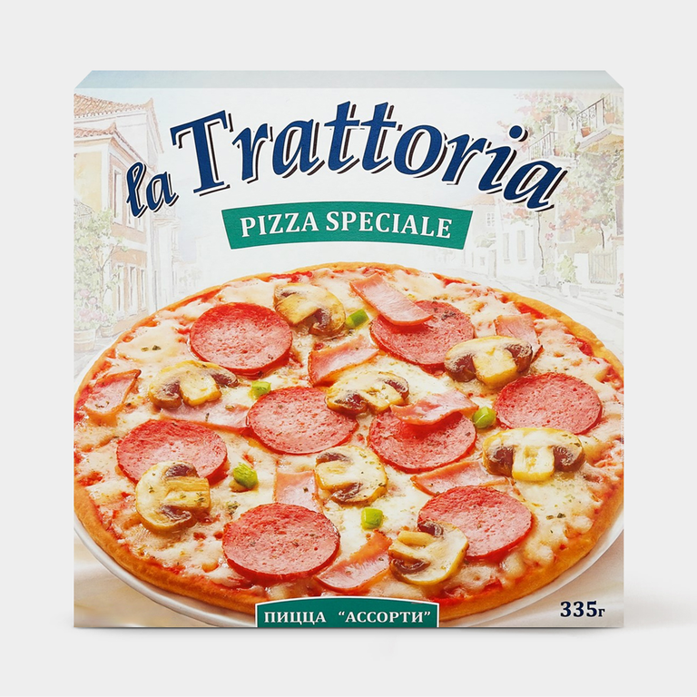 Пицца «La Trattoria» Ассорти, 335 г