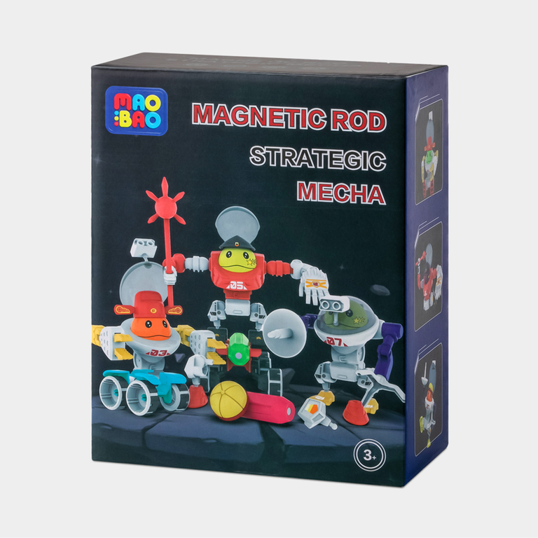 Конструктор магнитный «Mao Bao» Космические пираты, 37 деталей