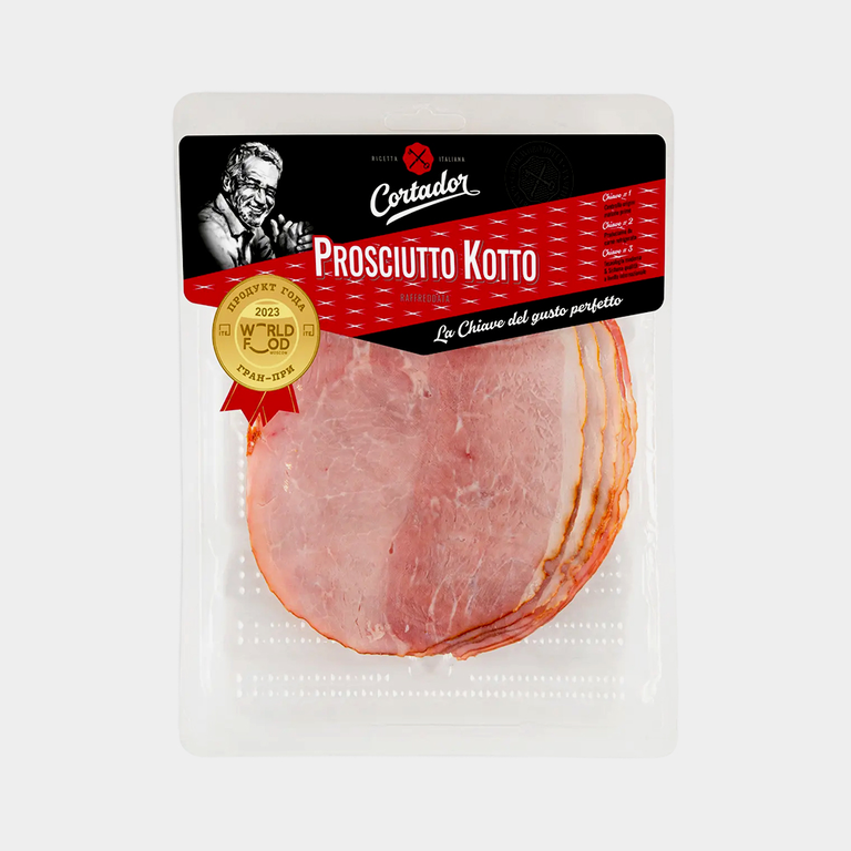 Свинина «Cortador» Prosciutto Cotto, в нарезке, 170 г
