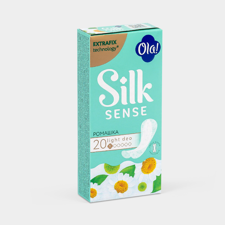 Прокладки ежедневные «Ola! Silk Sense» Ромашка, 20 шт