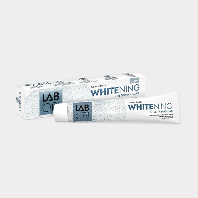 Зубная паста «Labori» Whitening (отбеливающая), 100 г