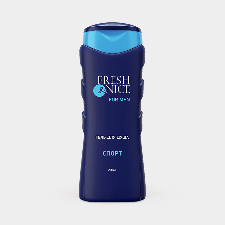 Гель для душа «Fresh&Nice» FOR MEN Спорт, 250 мл