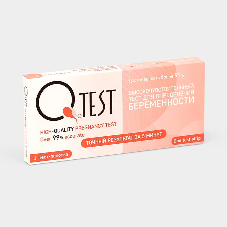 Тест для определения беременности «Qtest»
