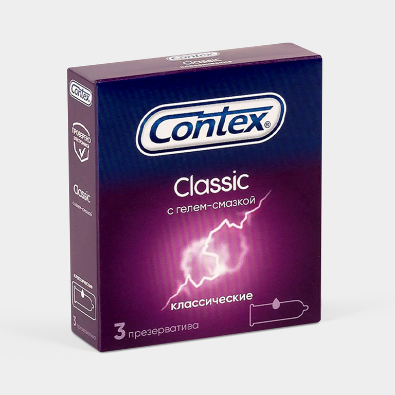 Презервативы «Contex» Classic, 3шт