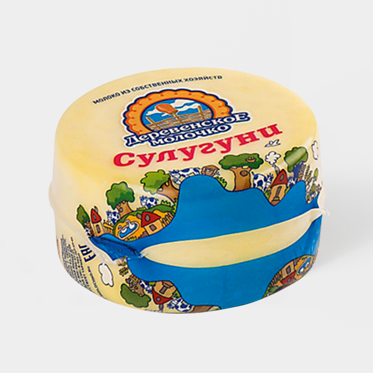 Сыр 45% «Деревенское молочко» Сулугуни, 300 г