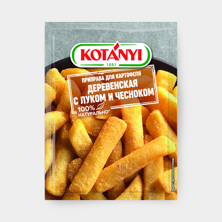 Приправа для картофеля «Kotanyi» Деревенская с луком и чесноком, 20 г