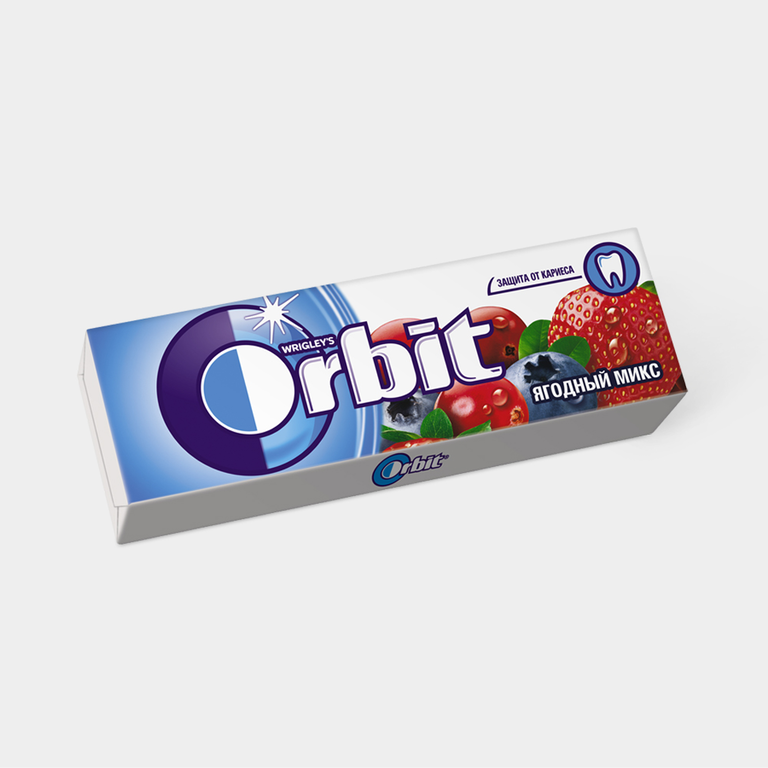 Жевательная резинка «Orbit» Ягодный микс, 13,6 г