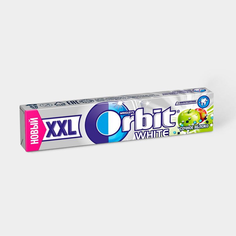 Жевательная резинка «Orbit» XXL, Сочное яблоко, 20,4 г