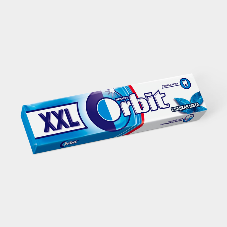 Жевательная резинка «Orbit» XXL, сладкая мята, 20,4 г